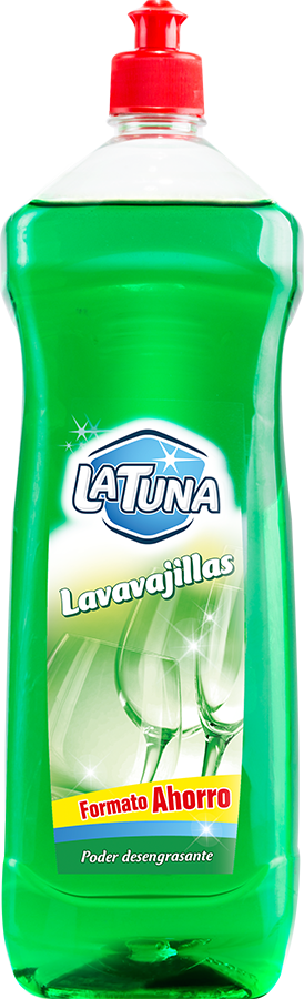 Lavavajillas a mano La Tuna 1.5 litros limpieza y desinfección - TuCafeteria
